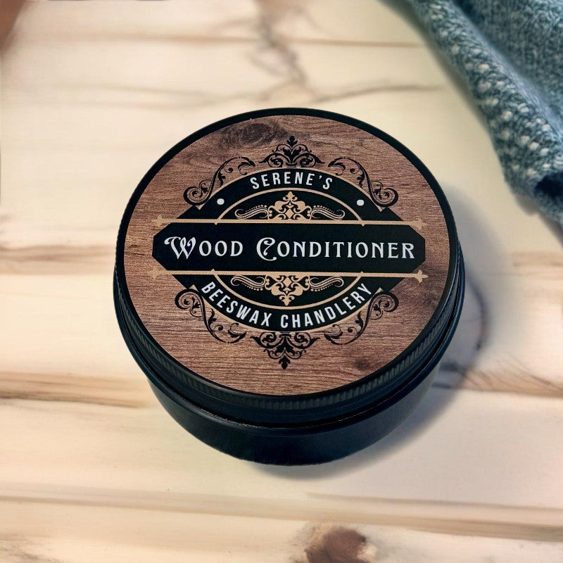 Beeswax Wood Conditioner | With Linseed Oil | 80G-0