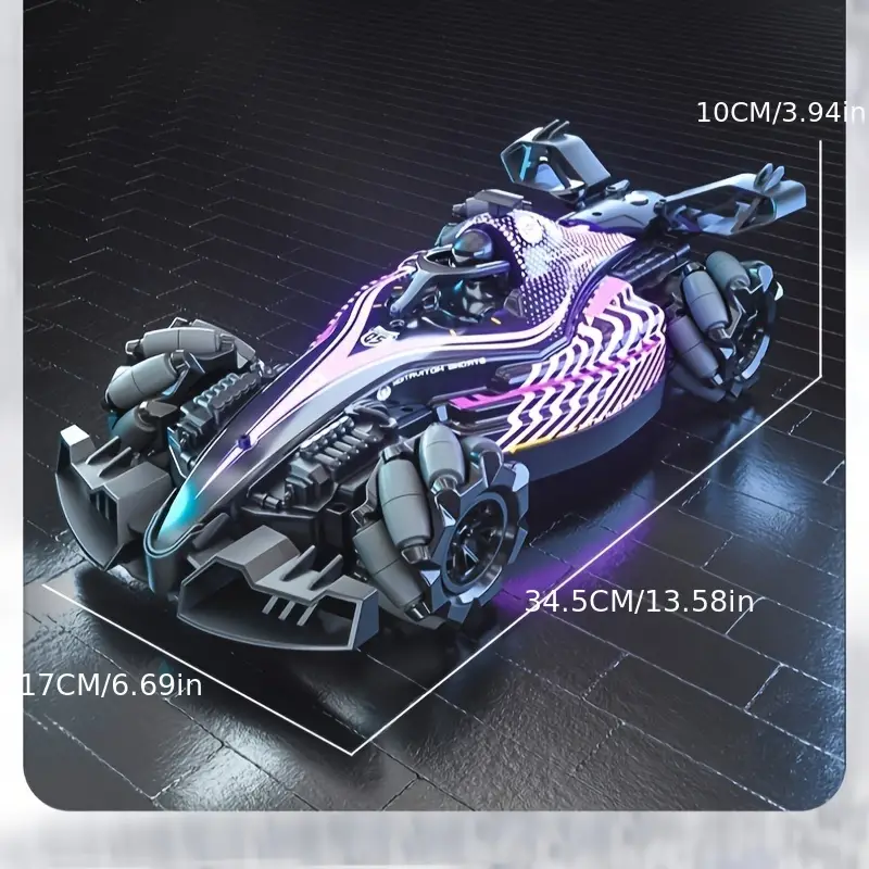 Remote Drift 4WD Car Toy with Lights-1