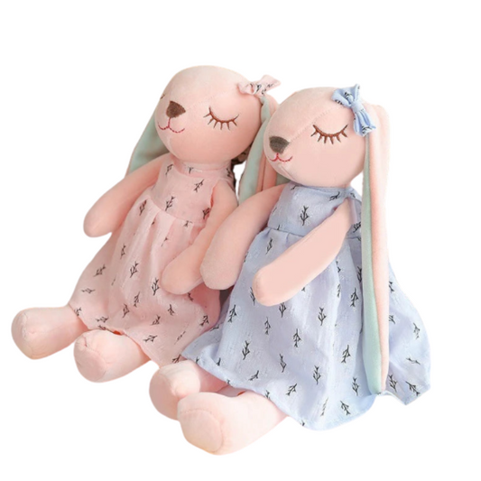 NNEOBA Cute Bunny Plush Toy Soft & Lightweight Stuffed Animal-0